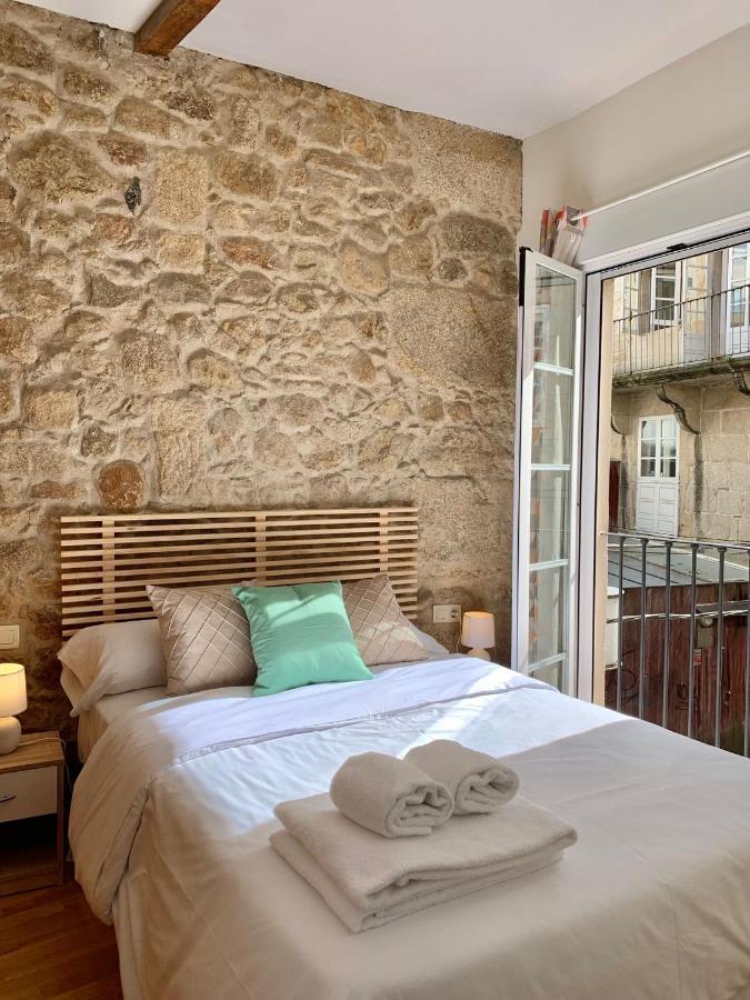 Precioso Apartamento En El Casco Vello De Vigo Eksteriør billede