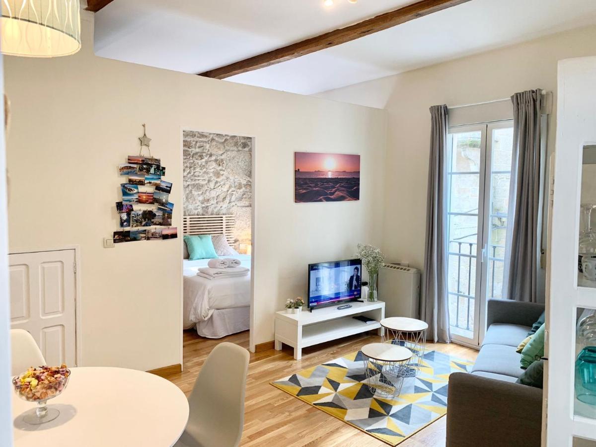 Precioso Apartamento En El Casco Vello De Vigo Eksteriør billede
