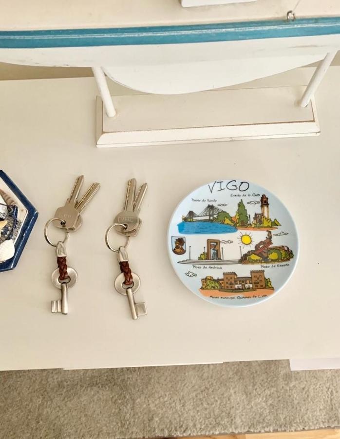 Precioso Apartamento En El Casco Vello De Vigo Eksteriør billede